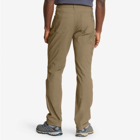 Eddie Bauer‎ Pants Men's Size 40x30 Khaki Tan Rainier Water-Repellent Hiking - Picture 5 of 10